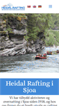 Mobile Screenshot of heidalrafting.no